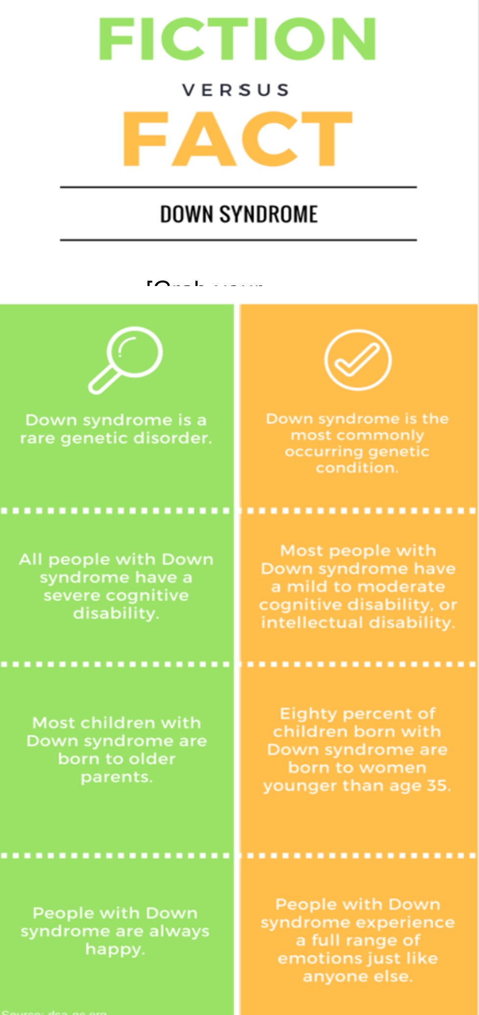 Down syndrome myths and facts